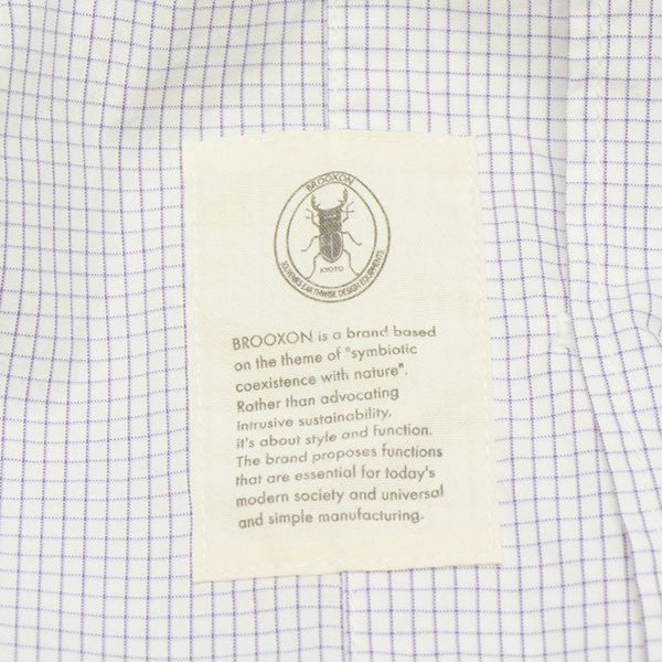 BROOXON SHIRTS ミッドランドシャツ チェックシャツ 古着・中古-8枚目のアイテム画像