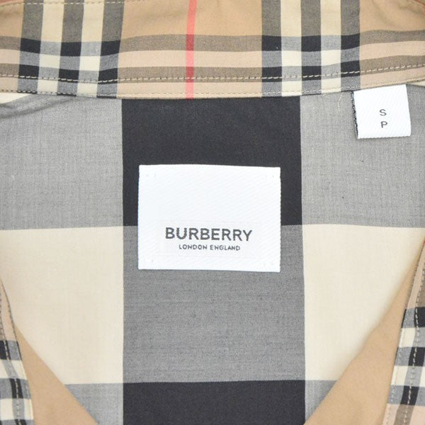 BURBERRY 2020AW ノバチェックパッチワークシャツ 8032268 古着・中古-5枚目のアイテム画像