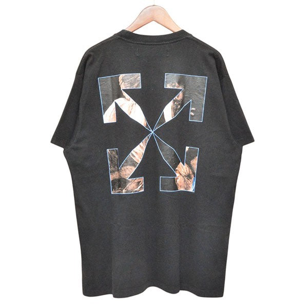 OFFWHITE 2020AW Caravaggio Angel Over T-Shirt カラヴァッジョエンジェルオーバーＴシャツ OMAA038E20JER006 古着・中古-2枚目のアイテム画像