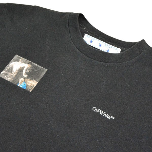 OFFWHITE 2020AW Caravaggio Angel Over T-Shirt カラヴァッジョエンジェルオーバーＴシャツ OMAA038E20JER006 古着・中古-3枚目のアイテム画像