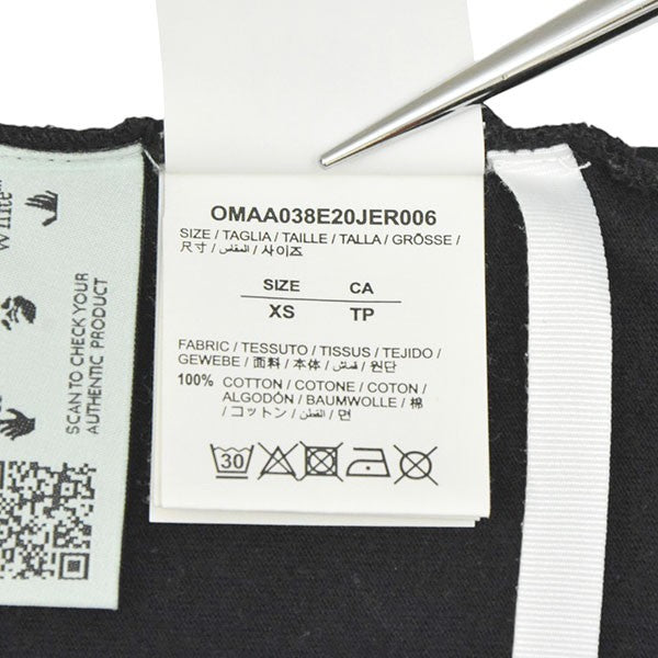 OFFWHITE 2020AW Caravaggio Angel Over T-Shirt カラヴァッジョエンジェルオーバーＴシャツ OMAA038E20JER006 古着・中古-8枚目のアイテム画像