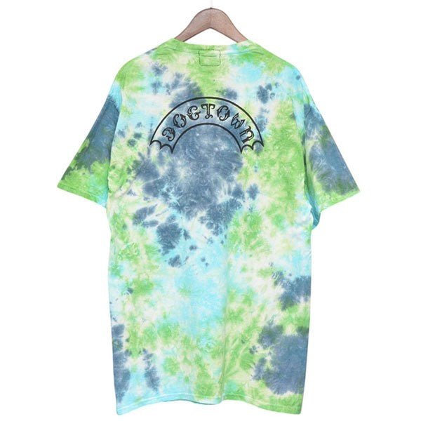 TIE-DYE ARCH LOGO T-SHIRT　タイダイ染めロゴプリントTシャツ　DT2407