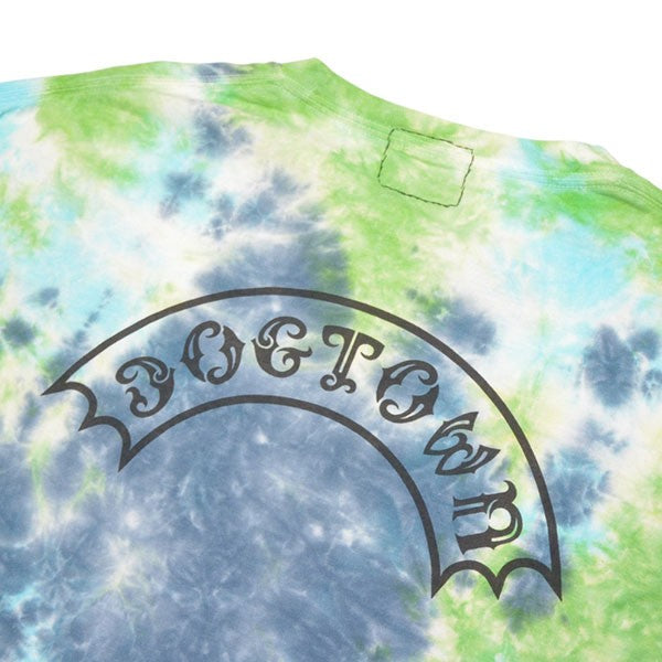 TIE-DYE ARCH LOGO T-SHIRT　タイダイ染めロゴプリントTシャツ　DT2407