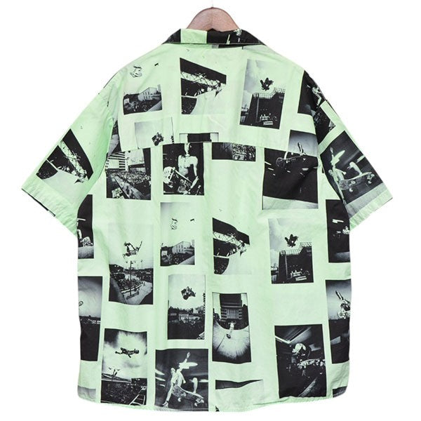 CHALLENGER×HOSOI 2024SS HOSOI PHOTO SS SHIRT 総柄オープンカラーシャツ 開襟シャツ 半袖シャツ CLG-HS 009 古着・中古-2枚目のアイテム画像