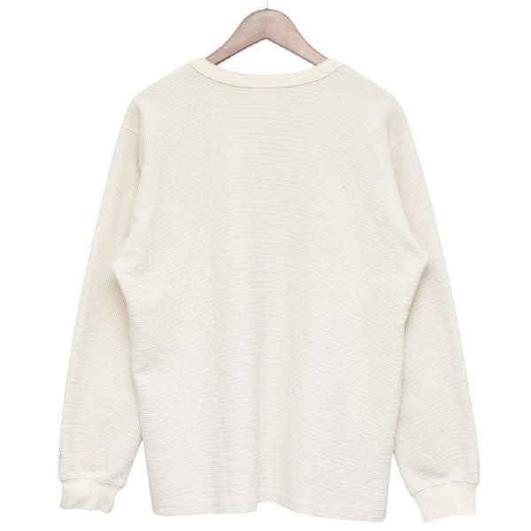 2025AW　HENLEY NECK THERMAL SHIRT　ヘンリーネックサーマルロングスリーブTシャツ　155-12-020