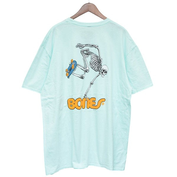 SKBD SKELTON セラドン Tシャツ　スカルプリントTシャツ