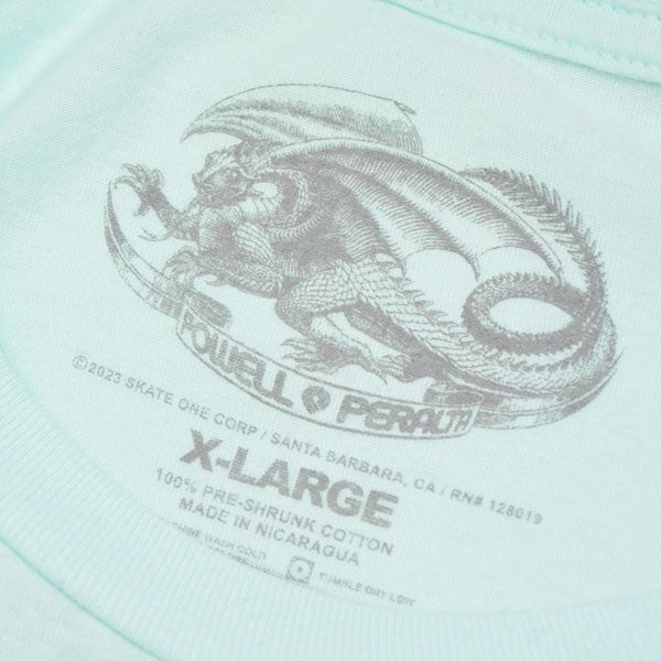 SKBD SKELTON セラドン Tシャツ　スカルプリントTシャツ