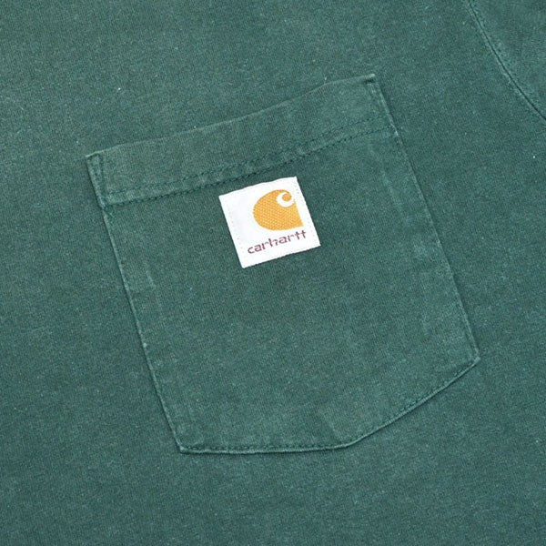 CarHartt ビッグサイズ ワンポイントロゴ長袖カットソー ロンＴ 長袖Tシャツ K126-HTG 古着・中古-5枚目のアイテム画像