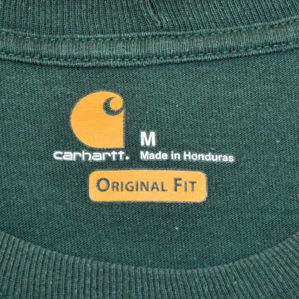 CarHartt ビッグサイズ ワンポイントロゴ長袖カットソー ロンＴ 長袖Tシャツ K126-HTG 古着・中古-7枚目のアイテム画像