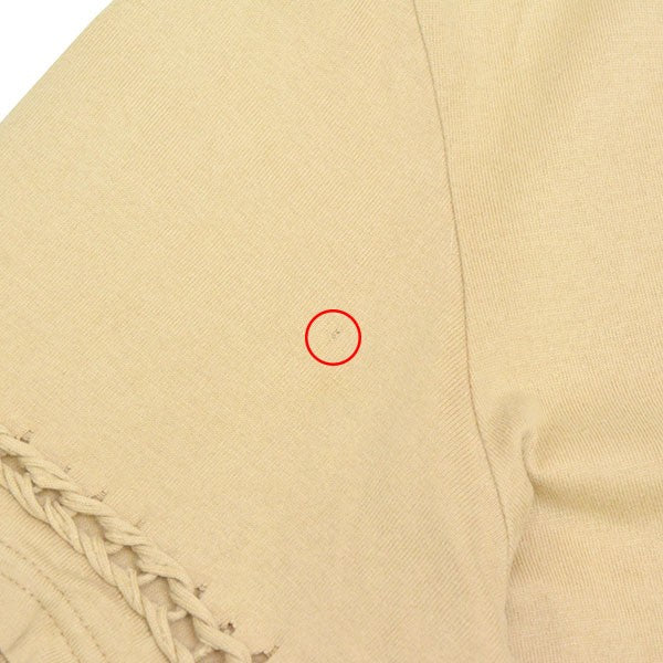 NUMBER (N)INE 2007AW ジョージ期 編み込みVネックTシャツ 半袖Ｔシャツ 古着・中古-5枚目のアイテム画像