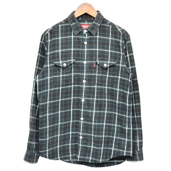Supreme 2010AW Utility Flannel Shirt ユーティリティフランネルチェックシャツ 古着・中古-1枚目のアイテム画像
