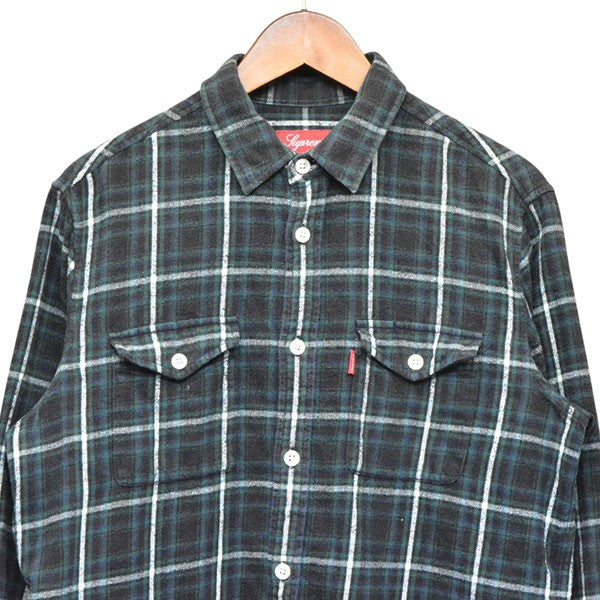 Supreme 2010AW Utility Flannel Shirt ユーティリティフランネルチェックシャツ 古着・中古-3枚目のアイテム画像
