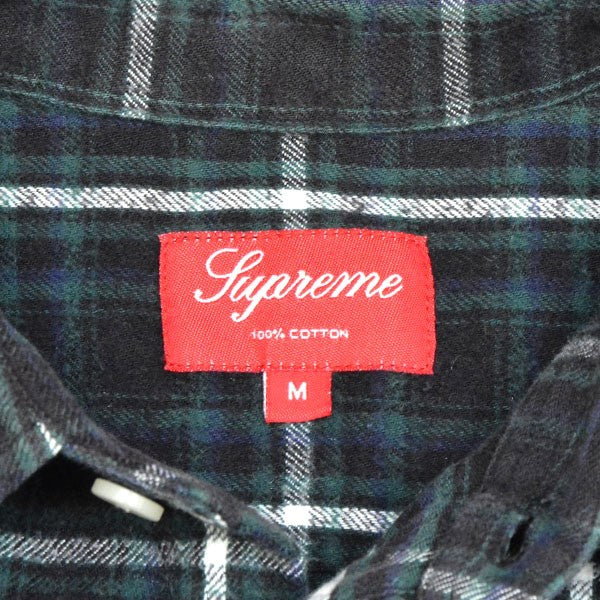 Supreme 2010AW Utility Flannel Shirt ユーティリティフランネルチェックシャツ 古着・中古-6枚目のアイテム画像