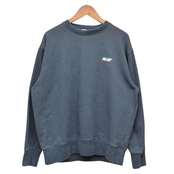 PALACE Basically A Crew ロゴクルーネックスウェットシャツ 古着・中古-1枚目のアイテム画像