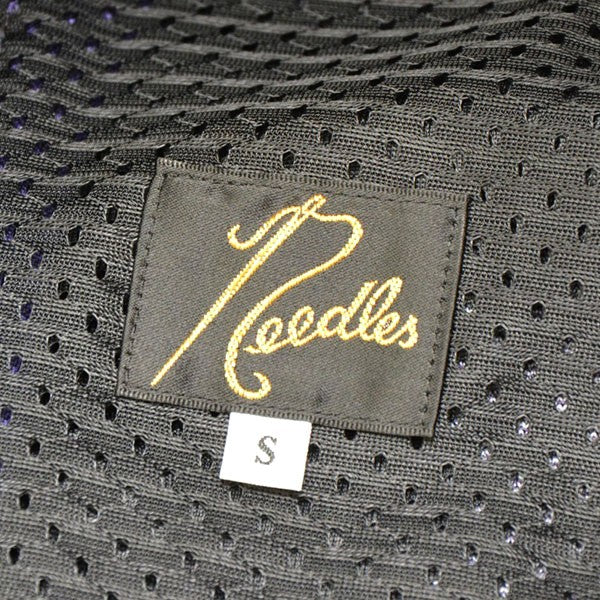 Needles 2024AW Track Pant-Poly Jq．-Rose 総柄ジャガードトラックジャージーパンツ PU270 古着・中古-6枚目のアイテム画像