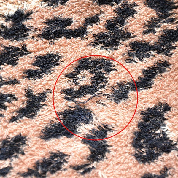 NEIGHBORHOOD×HIPPOPOTAMUS 2026SS TERRY CLOTH CARDIGAN LS テリークロスカーディガン レオパード柄 ノーカラーシャツ 261TSHIN-SHM01 古着・中古-6枚目のアイテム画像