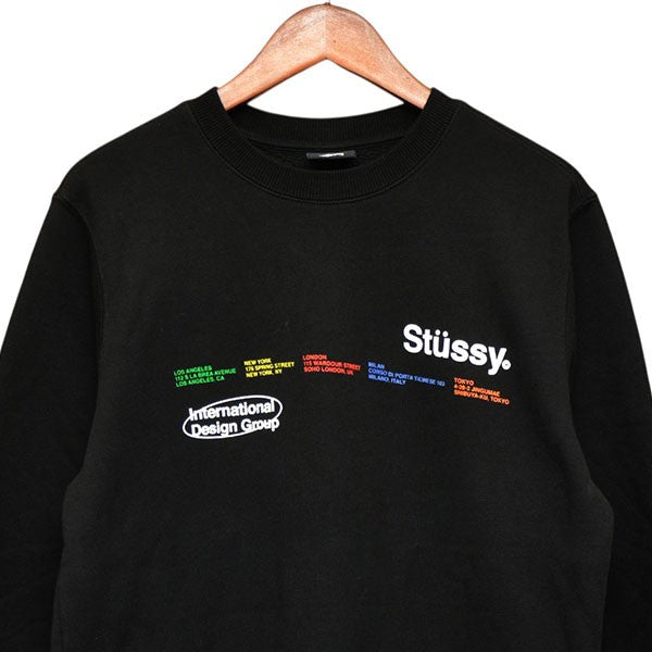 stussy CITY BANNERS CREW クルーネックスウェットプルオーバーシャツ トレーナー Z30SAGR020 古着・中古-3枚目のアイテム画像