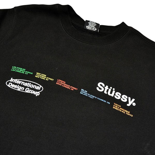 stussy CITY BANNERS CREW クルーネックスウェットプルオーバーシャツ トレーナー Z30SAGR020 古着・中古-4枚目のアイテム画像
