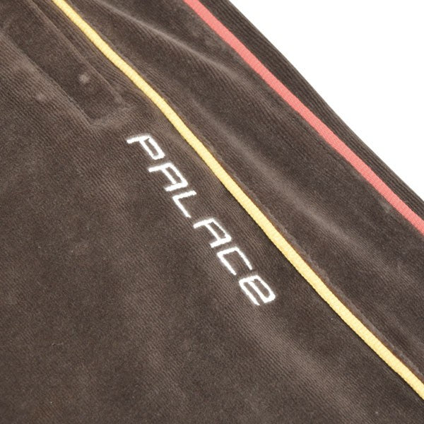 PALACE 2025SS PIPED VELOUR JOGGER FOX ベロアトラックジョガーパンツ スウェットワイドパンツ 古着・中古-3枚目のアイテム画像