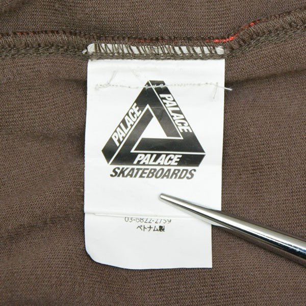 PALACE 2025SS PIPED VELOUR JOGGER FOX ベロアトラックジョガーパンツ スウェットワイドパンツ 古着・中古-6枚目のアイテム画像