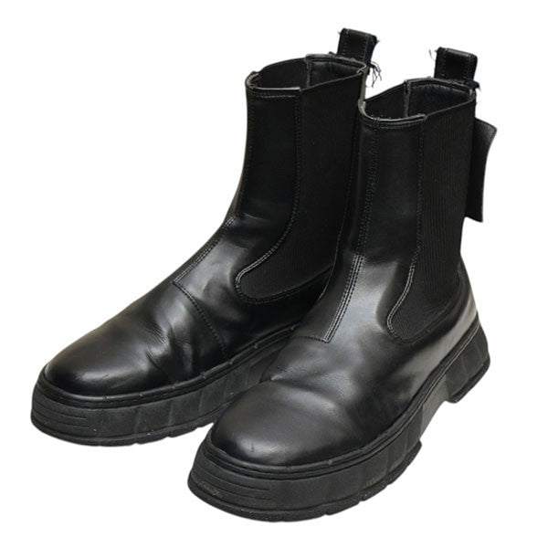 VIRON Black Apple Boot サイドゴアブーツ 古着・中古-1枚目のアイテム画像