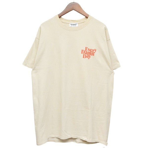 kompakt Record Bar Every Damn Day T shirt プリントＴシャツ 古着・中古-1枚目のアイテム画像