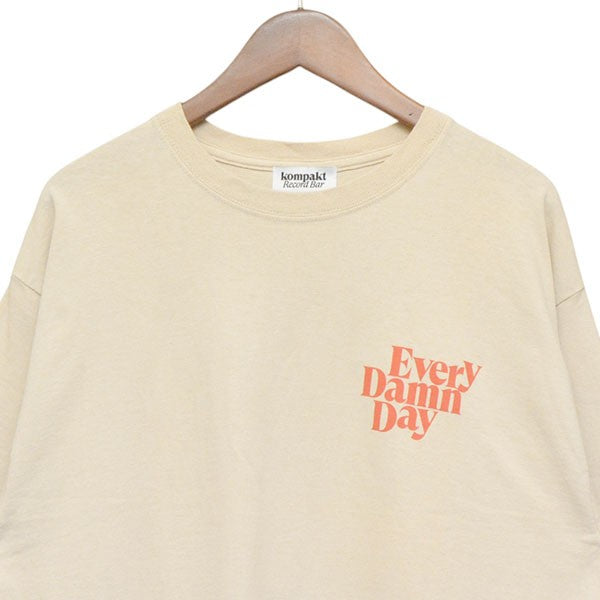 kompakt Record Bar Every Damn Day T shirt プリントＴシャツ 古着・中古-3枚目のアイテム画像