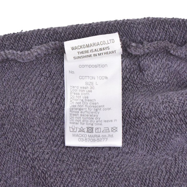 WACKO MARIA 2026SS WASHED MIDDLE WEIGHT SWEAT PANTS ウォッシュドミドルウェイトスウェットパンツ 26SS-WMC-SP02 古着・中古-6枚目のアイテム画像