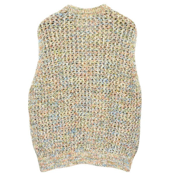 Coohem 2025SS SUKASHI KNIT VEST スカシニットベスト ジップアップセーター 13-252-022 古着・中古-2枚目のアイテム画像