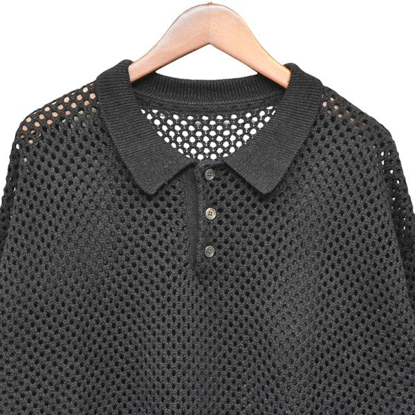 crepuscule×BEAMS T KNIT POLO ニットポロシャツ 半袖シャツ 2401-035 古着・中古-3枚目のアイテム画像