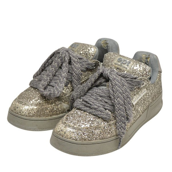 east pacific trade×MASU 2024AW DREAM FAT SNEAKERS スパンコールスニーカー EP4FN1FT777CO 古着・中古-1枚目のアイテム画像