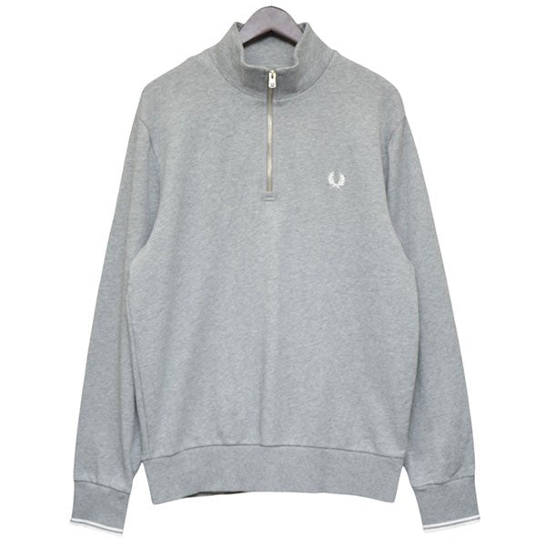 FRED PERRY Half Zip Sweatshirt ハーフジップスウェットシャツ トレーナー M3574 古着・中古-1枚目のアイテム画像