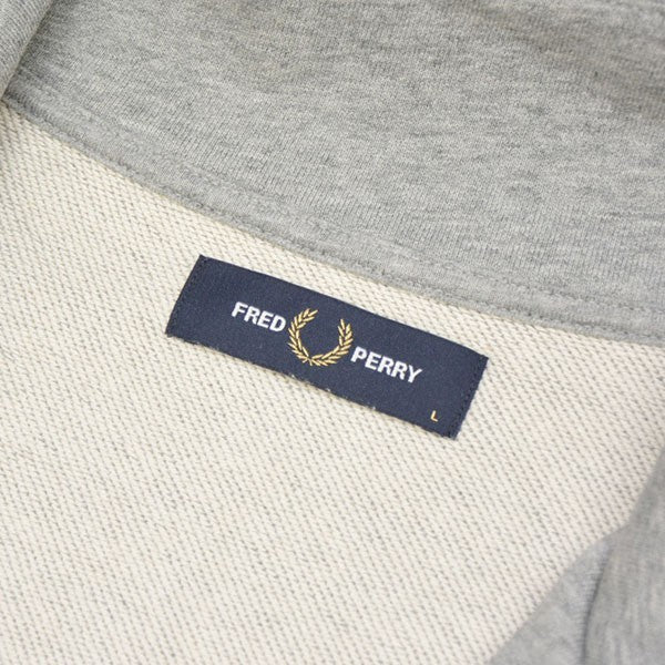 FRED PERRY Half Zip Sweatshirt ハーフジップスウェットシャツ トレーナー M3574 古着・中古-5枚目のアイテム画像
