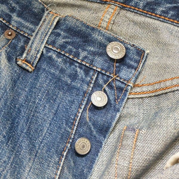 LEVI’S 1960年代 Vintage Lot 501 BIG-E ボタン裏W刻印 ストレートデニムパンツ 古着・中古-4枚目のアイテム画像