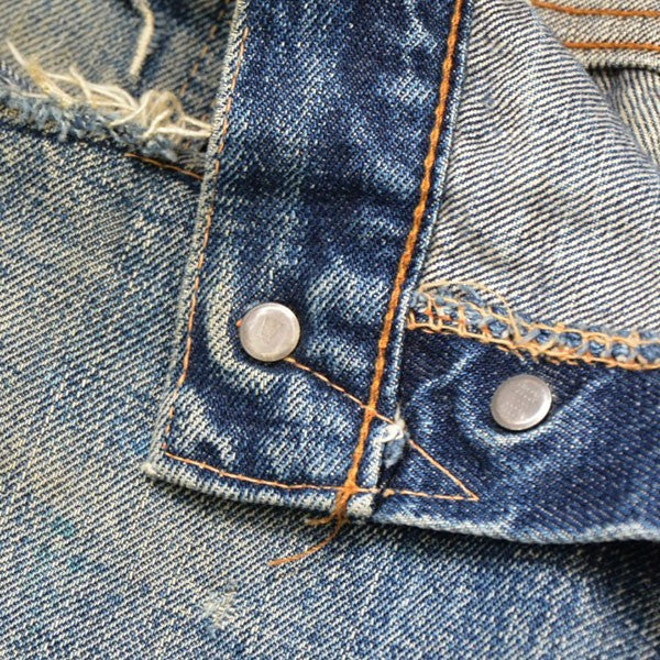 LEVI’S 1960年代 Vintage Lot 501 BIG-E ボタン裏W刻印 ストレートデニムパンツ 古着・中古-5枚目のアイテム画像