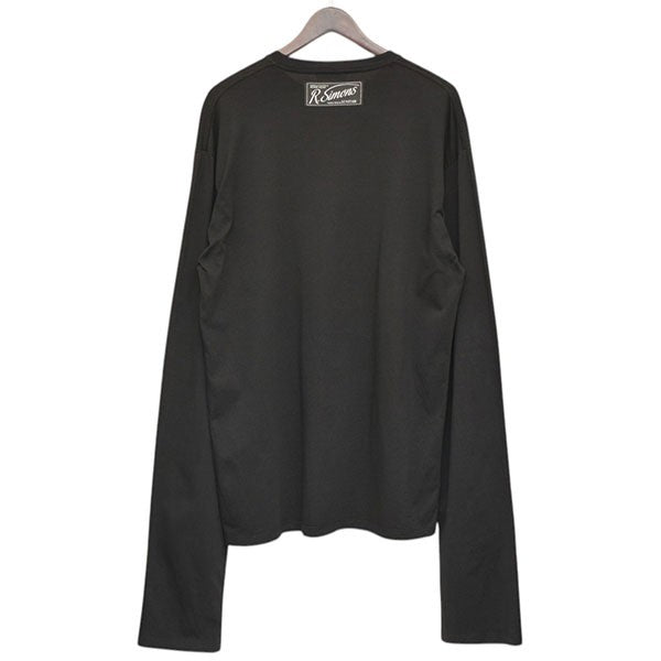 RAF SIMONS 2021AW Extreme long sleeve T-shirt Skeleton Hand プリントロングスリーブTシャツ 19001-0099 古着・中古-2枚目のアイテム画像