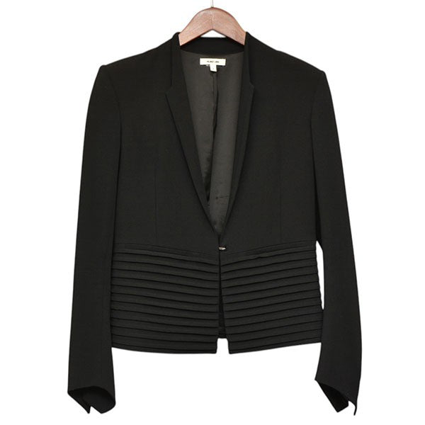 HELMUT LANG 切替ショート丈ジャケット クロップドテーラードジャケット 古着・中古-1枚目のアイテム画像