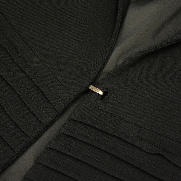 HELMUT LANG 切替ショート丈ジャケット クロップドテーラードジャケット 古着・中古-5枚目のアイテム画像