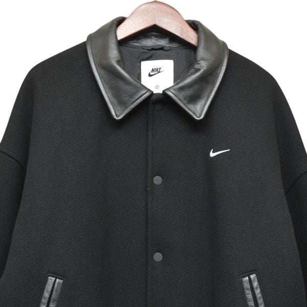 NIKE 2023AW Solo Swoosh Wool Varsity Jacket FZ1168-010 ソロスウォッシュウールバーシティジャケット ブルゾン 古着・中古-3枚目のアイテム画像