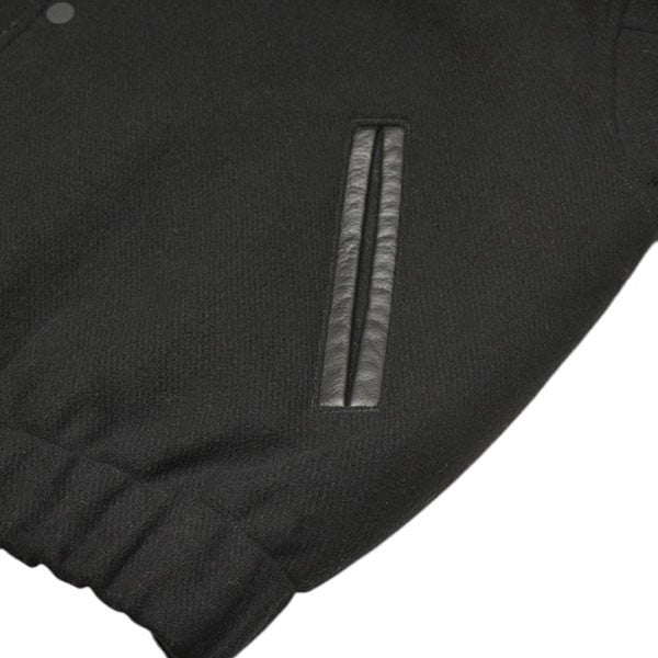 NIKE 2023AW Solo Swoosh Wool Varsity Jacket FZ1168-010 ソロスウォッシュウールバーシティジャケット ブルゾン 古着・中古-4枚目のアイテム画像