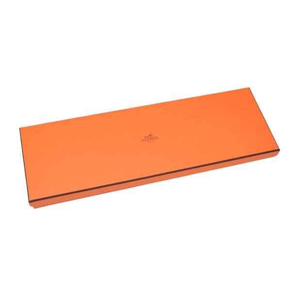 HERMES シルクニットタイ 6 cm H903019T 01 Hロゴ刺繍ネクタイ 古着・中古-6枚目のアイテム画像