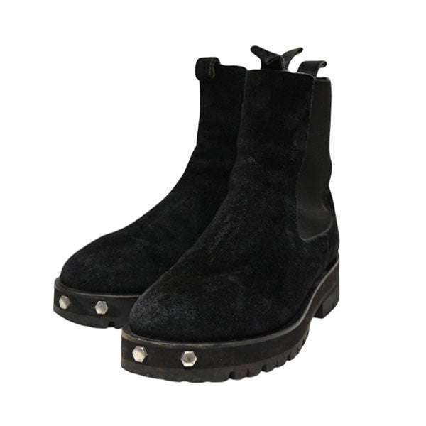 OUAT BLACK SPACE BOOTS SUEDE ブラックスペースブーツスエード サイドゴアブーツ スウェード 古着・中古-1枚目のアイテム画像