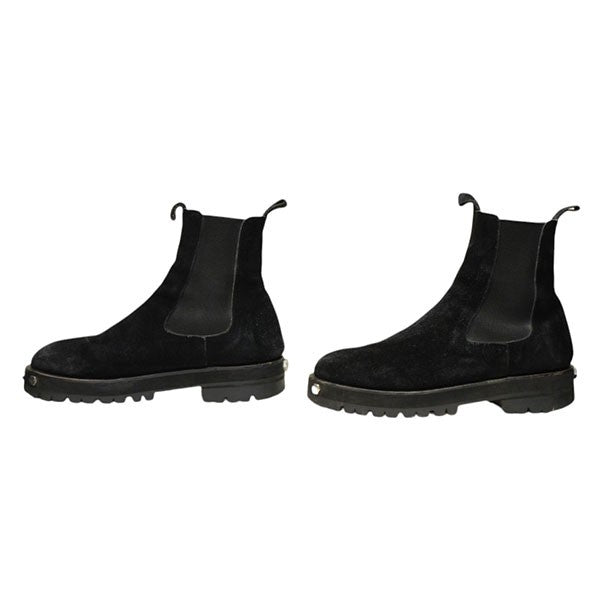 OUAT BLACK SPACE BOOTS SUEDE ブラックスペースブーツスエード サイドゴアブーツ スウェード 古着・中古-2枚目のアイテム画像