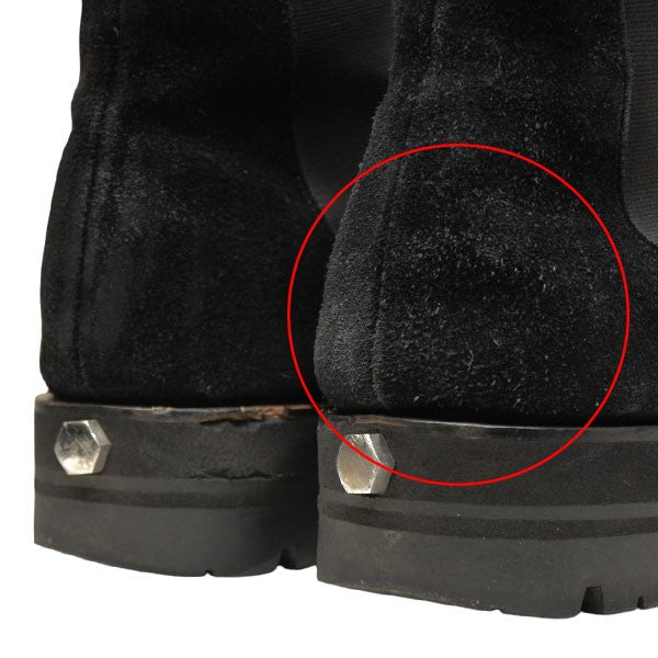 OUAT BLACK SPACE BOOTS SUEDE ブラックスペースブーツスエード サイドゴアブーツ スウェード 古着・中古-8枚目のアイテム画像