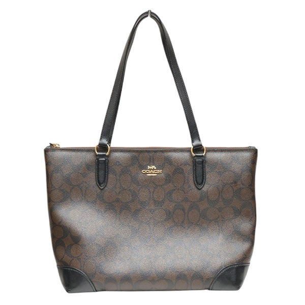 COACH シグネチャーロゴトートバッグ F29208 古着・中古-1枚目のアイテム画像
