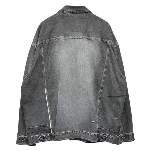 pellepelle デニムジャケット オーバーサイズGジャン 古着・中古-2枚目のアイテム画像