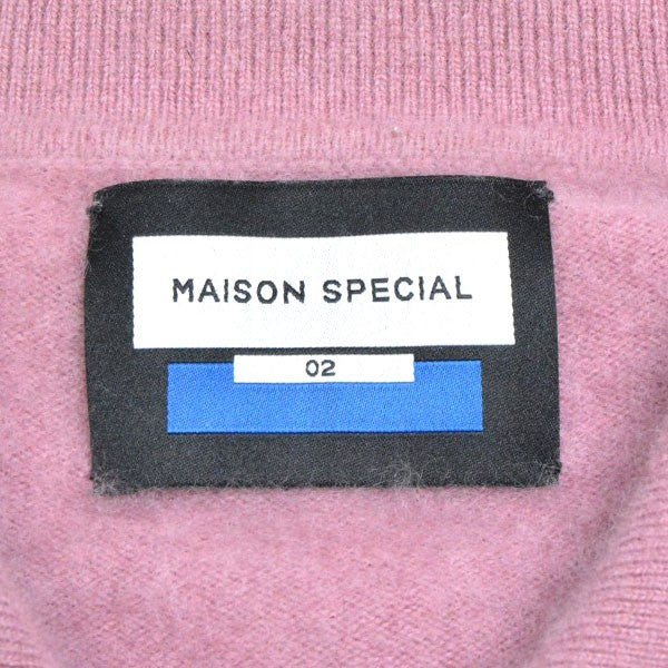 MAISON SPECIAL 2025AW Super140 Brushed Extra Fine Merino Wool Polo Shirt セーター メリノウールニットポロシャツ 11252361323 古着・中古-5枚目のアイテム画像