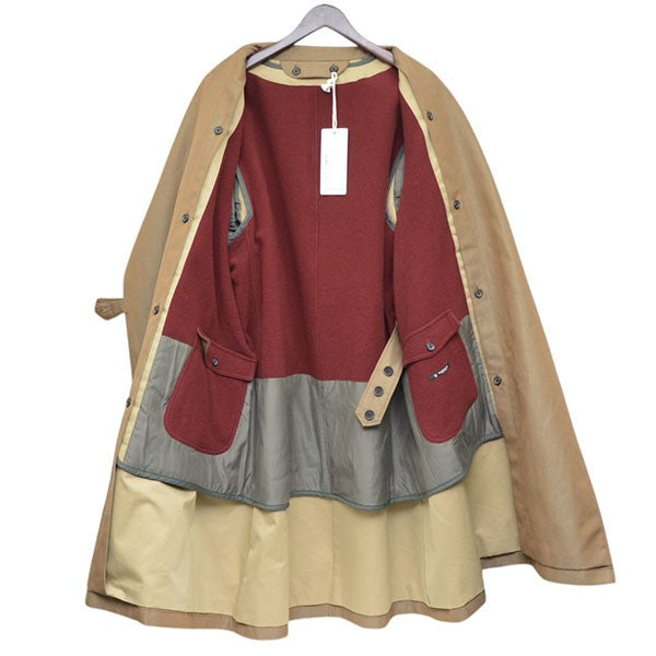 2025AW　OVERCOAT 2：1GABA　オーバーコート　MT5303-0701B