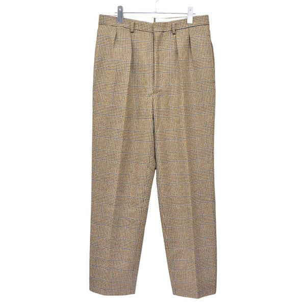 MAATEE＆SONS×MusterWerk 2023AW Ex．COOPER 2INTUCK TAPERED TROUSERS タックテーパードスラックス MTMU3303-0203 古着・中古-1枚目のアイテム画像