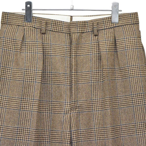 MAATEE＆SONS×MusterWerk 2023AW Ex．COOPER 2INTUCK TAPERED TROUSERS タックテーパードスラックス MTMU3303-0203 古着・中古-3枚目のアイテム画像